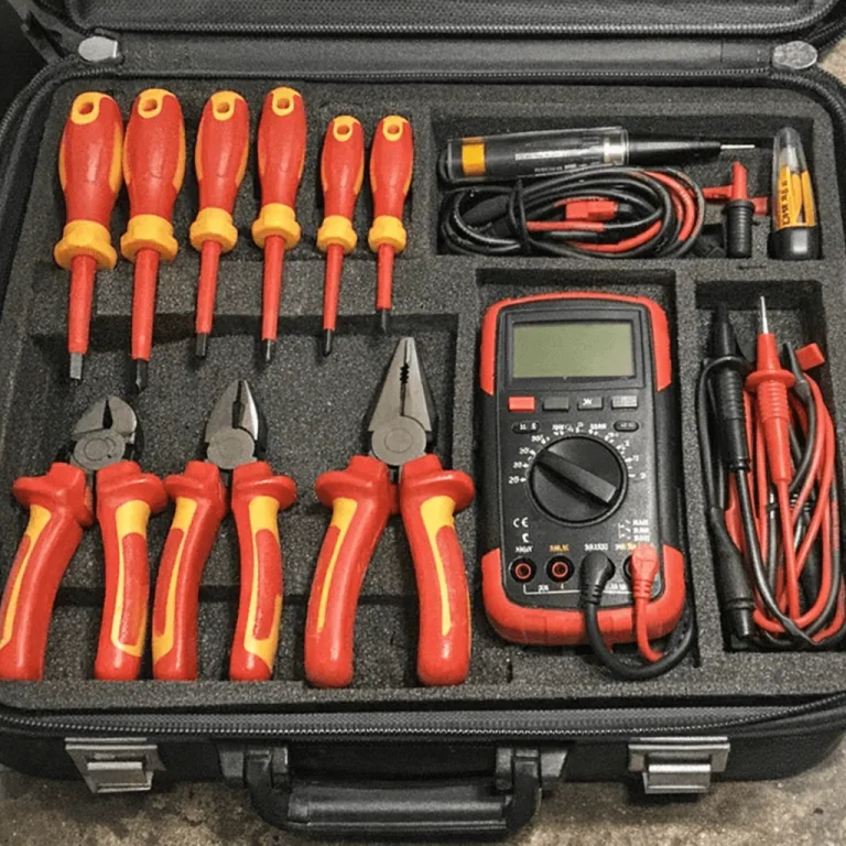 Sortierter Werkzeugkoffer für die professionelle Fehlerdiagnose am Leitungsnetz
